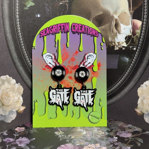 The Gate, Horror Movie Earrings, 80's Horror Movie - Picture 5 of 7